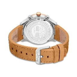 Brown Leather Dress Watch
