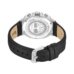 Orange Leather Dress Watch