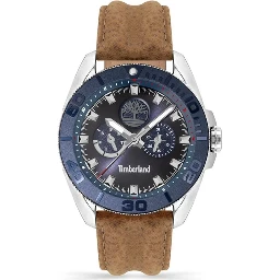 Brown Leather Bracelet Watch
