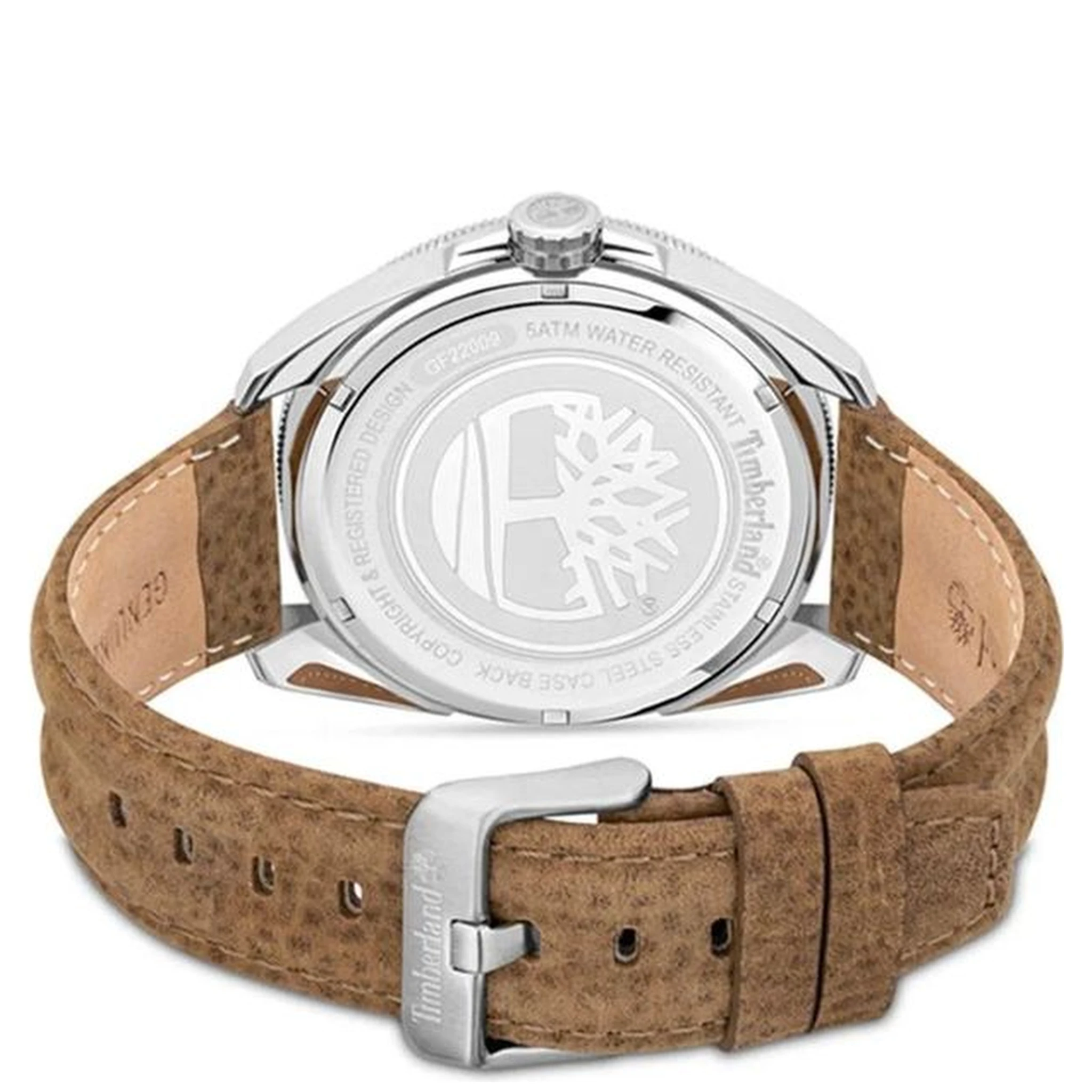 Brown Leather Bracelet Watch