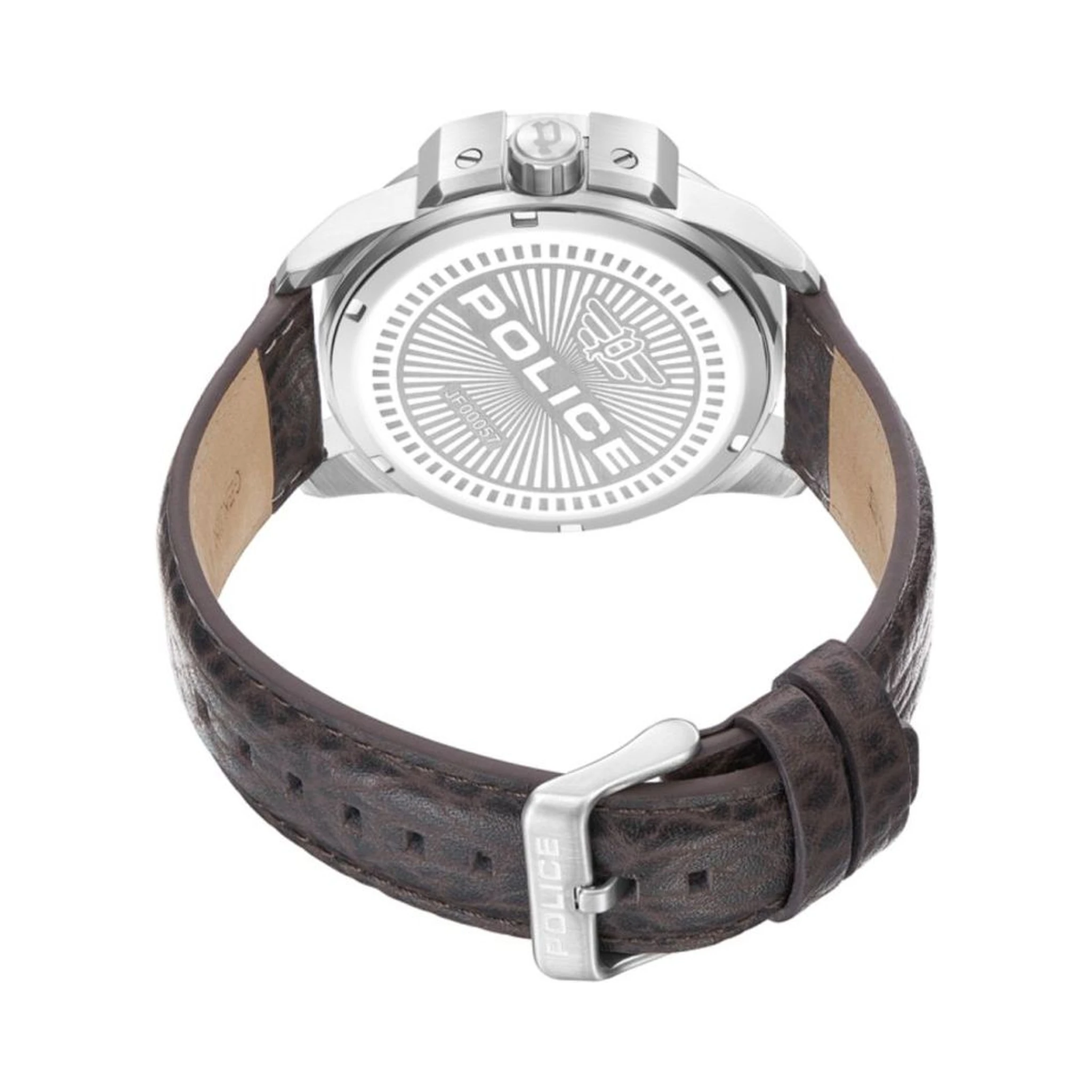 Brown Leather Dress Watch