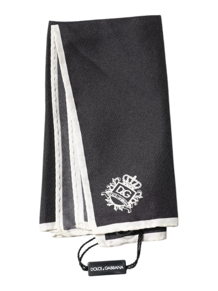 Black Crown Logo Square Handkerchief Scarf alternative