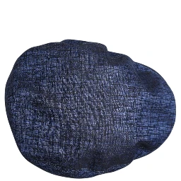 Blue Cotton Stretch Newsboy Hat
