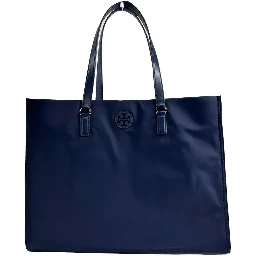 Navy Ella Large Nylon Tote Bag Purse 136144