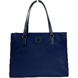 Navy Ella Small Nylon Tote Bag Purse 160633