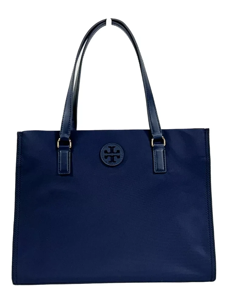 Navy Ella Small Nylon Tote Bag Purse 160633