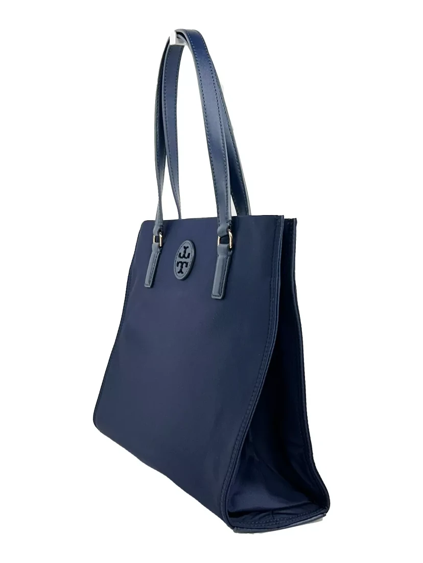 Navy Ella Small Nylon Tote Bag Purse 160633