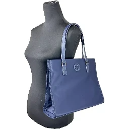 Navy Ella Small Nylon Tote Bag Purse 160633