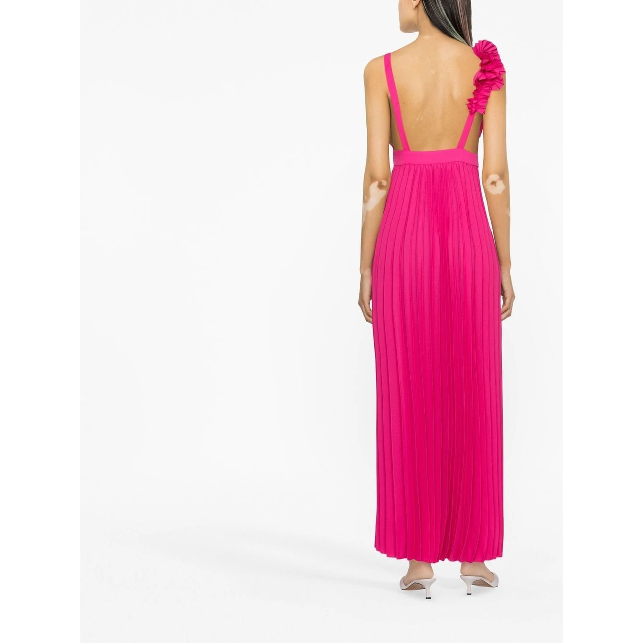 Palmer pleated maxi dre