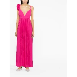 Palmer pleated maxi dre