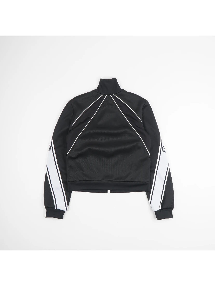 Interlocking G-embroidered Zip-up Sweatshirt In Black