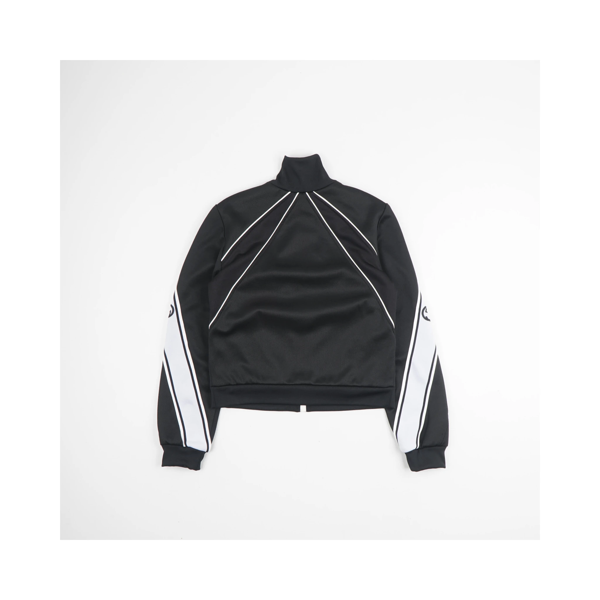 Interlocking G-embroidered Zip-up Sweatshirt In Black