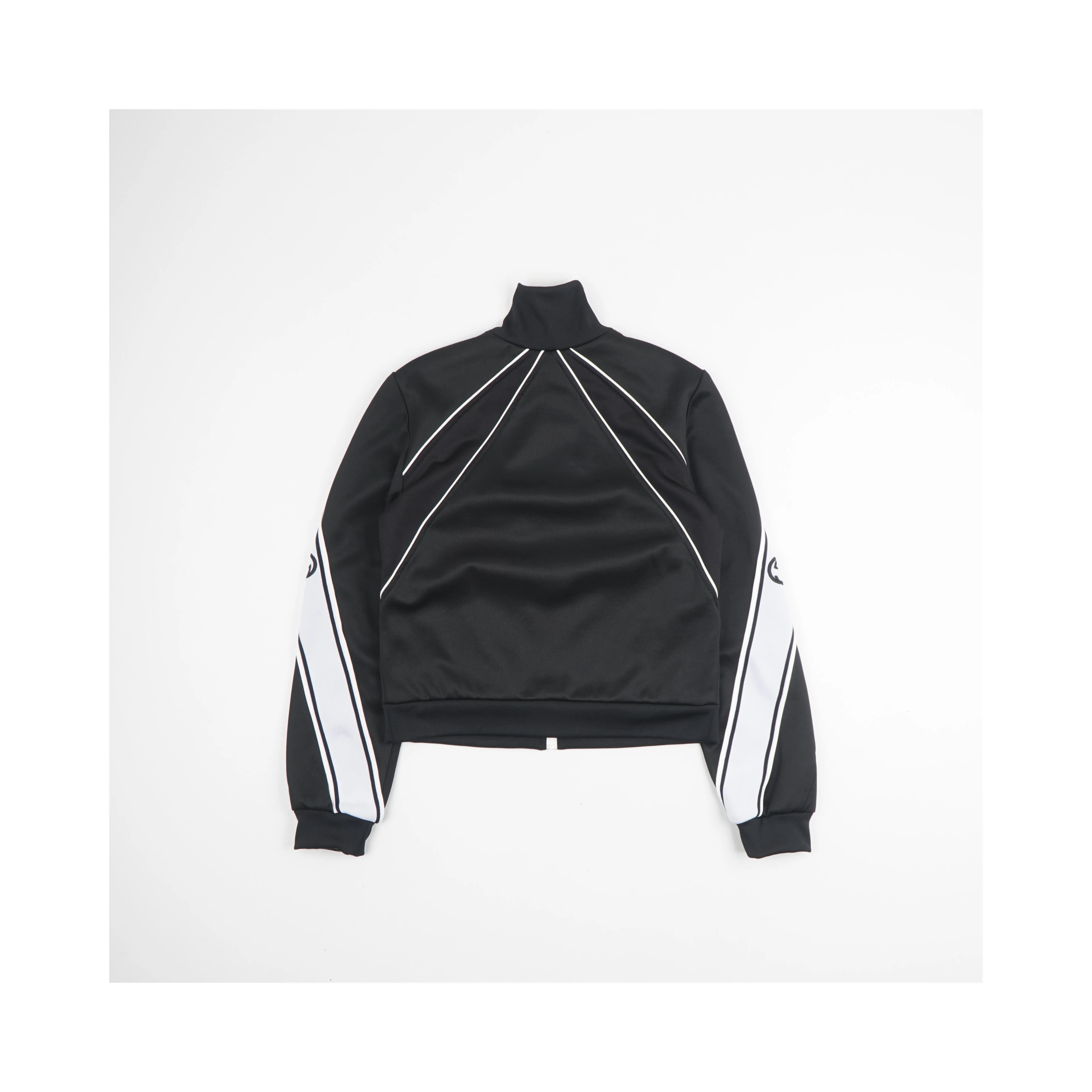 Interlocking G-embroidered Zip-up Sweatshirt In Black