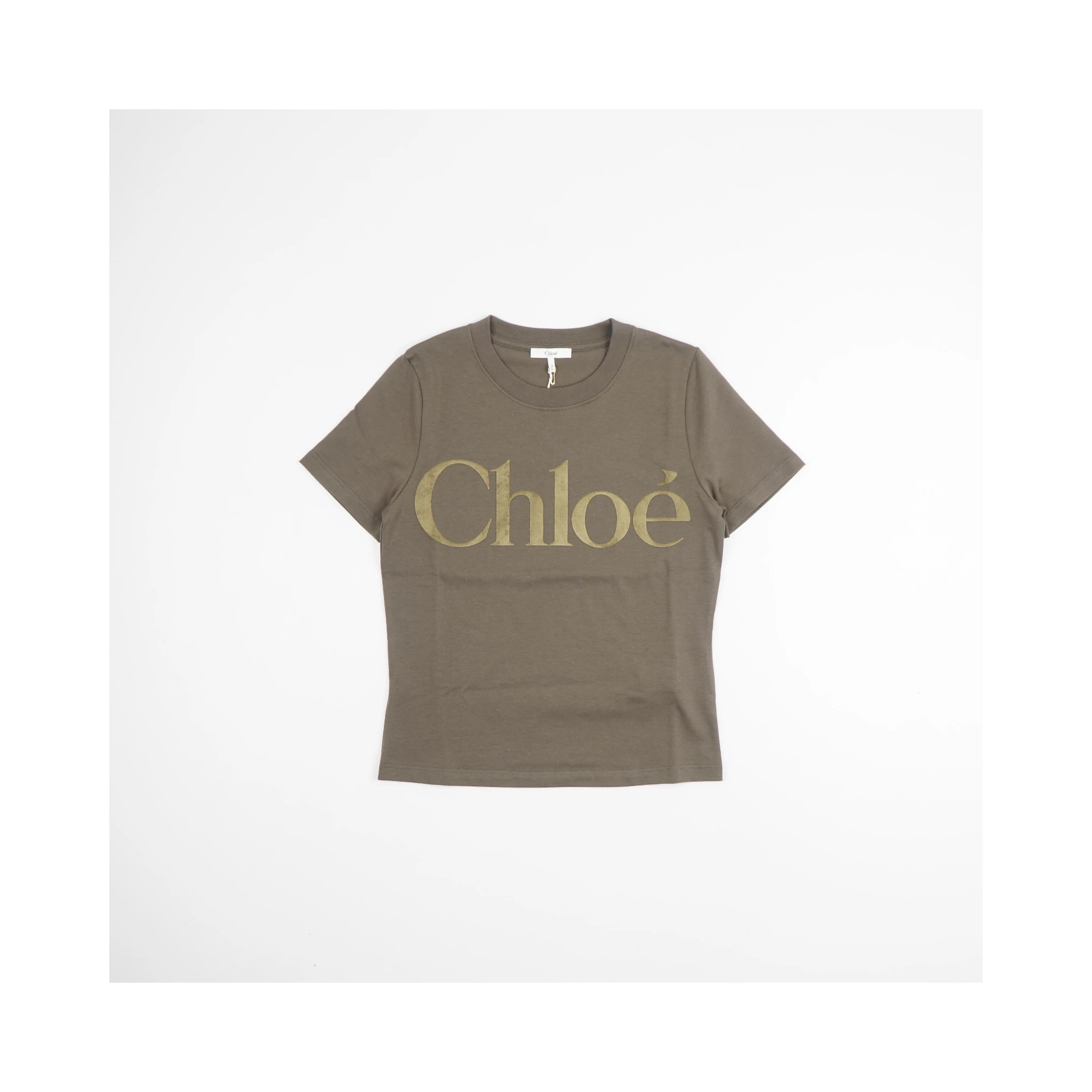 Chloè T-shirts and Polos Green