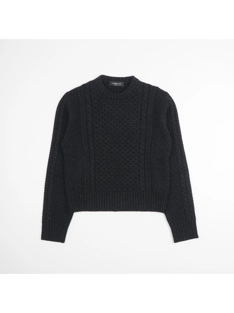 Platinum Fisherman Jersey With Lurex