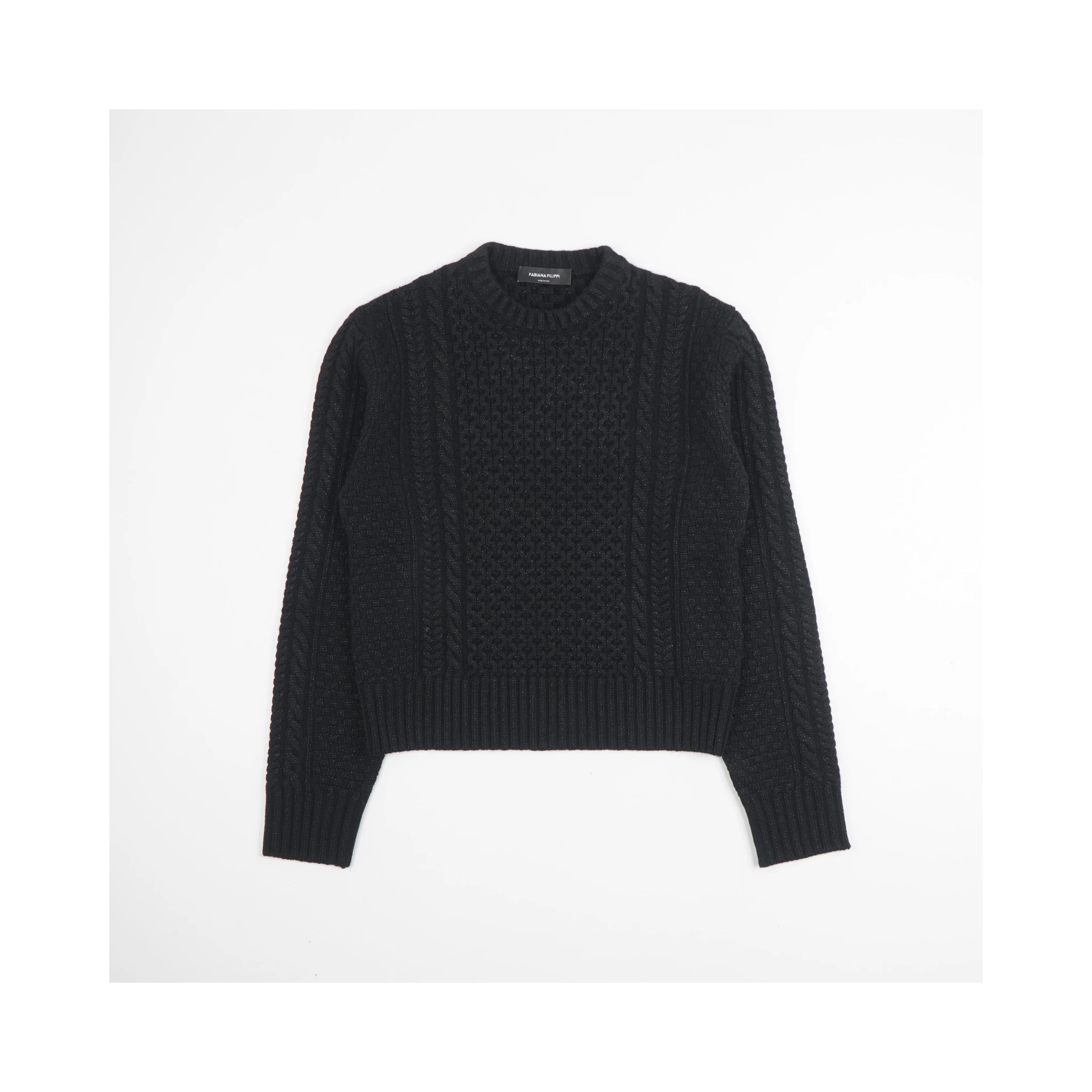 Platinum Fisherman Jersey With Lurex