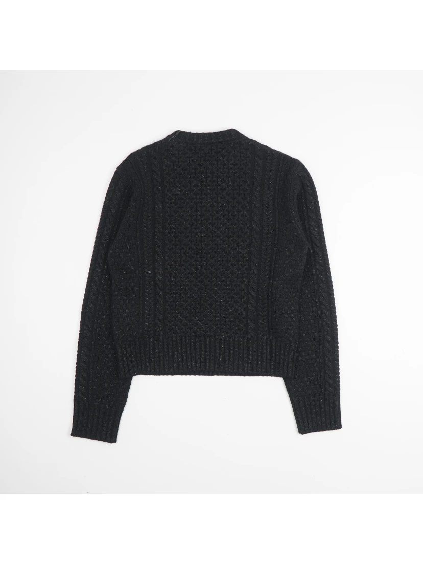 Platinum Fisherman Jersey With Lurex