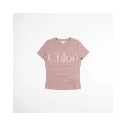 Chloè T-shirts and Polos Pink