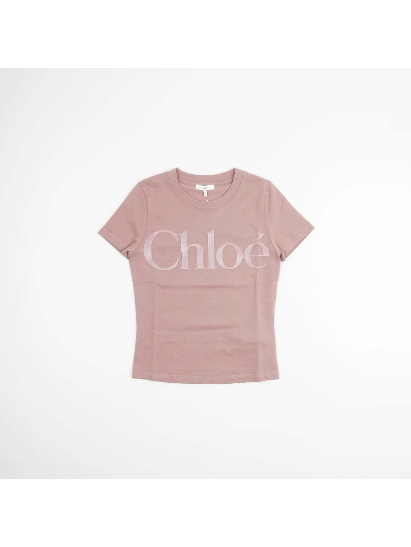 Chloè T-shirts and Polos Pink