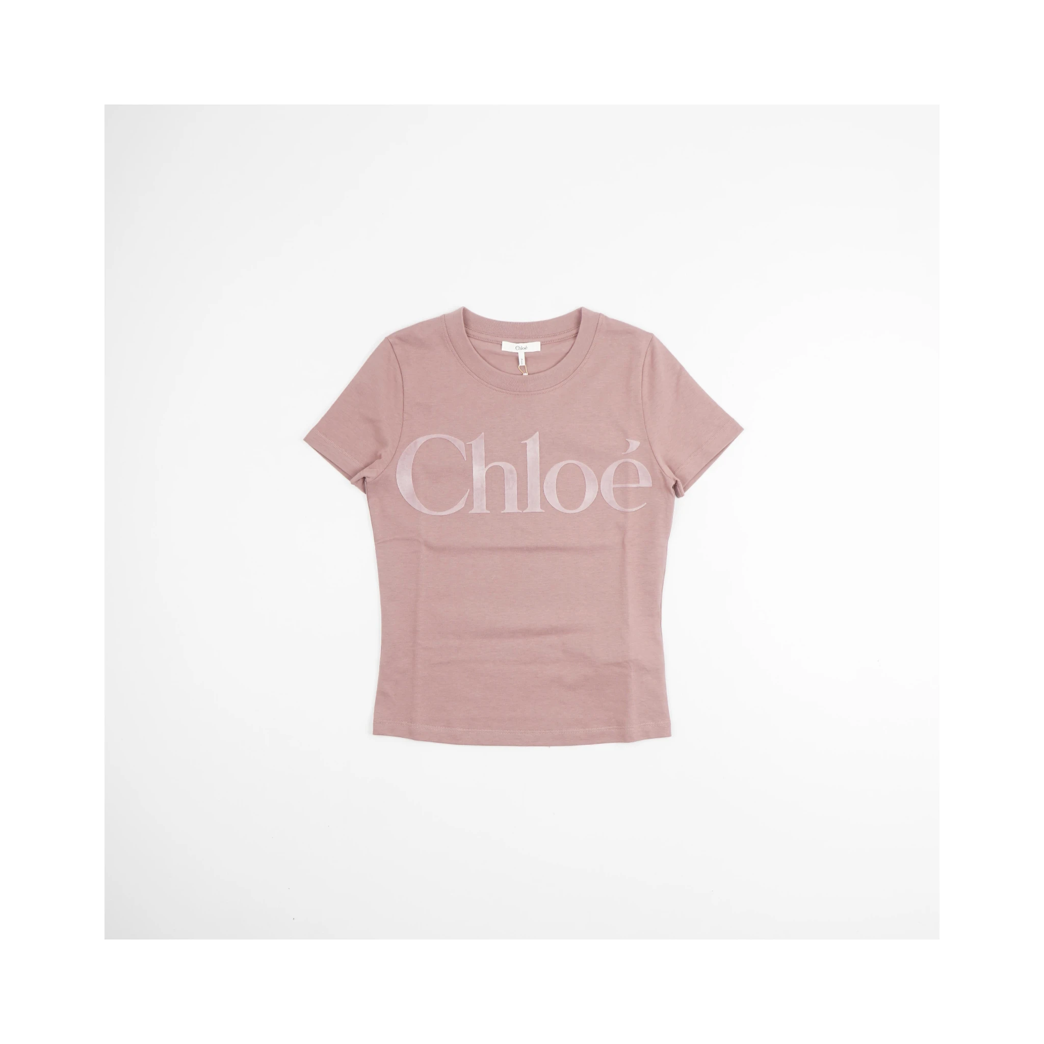 Chloè T-shirts and Polos Pink