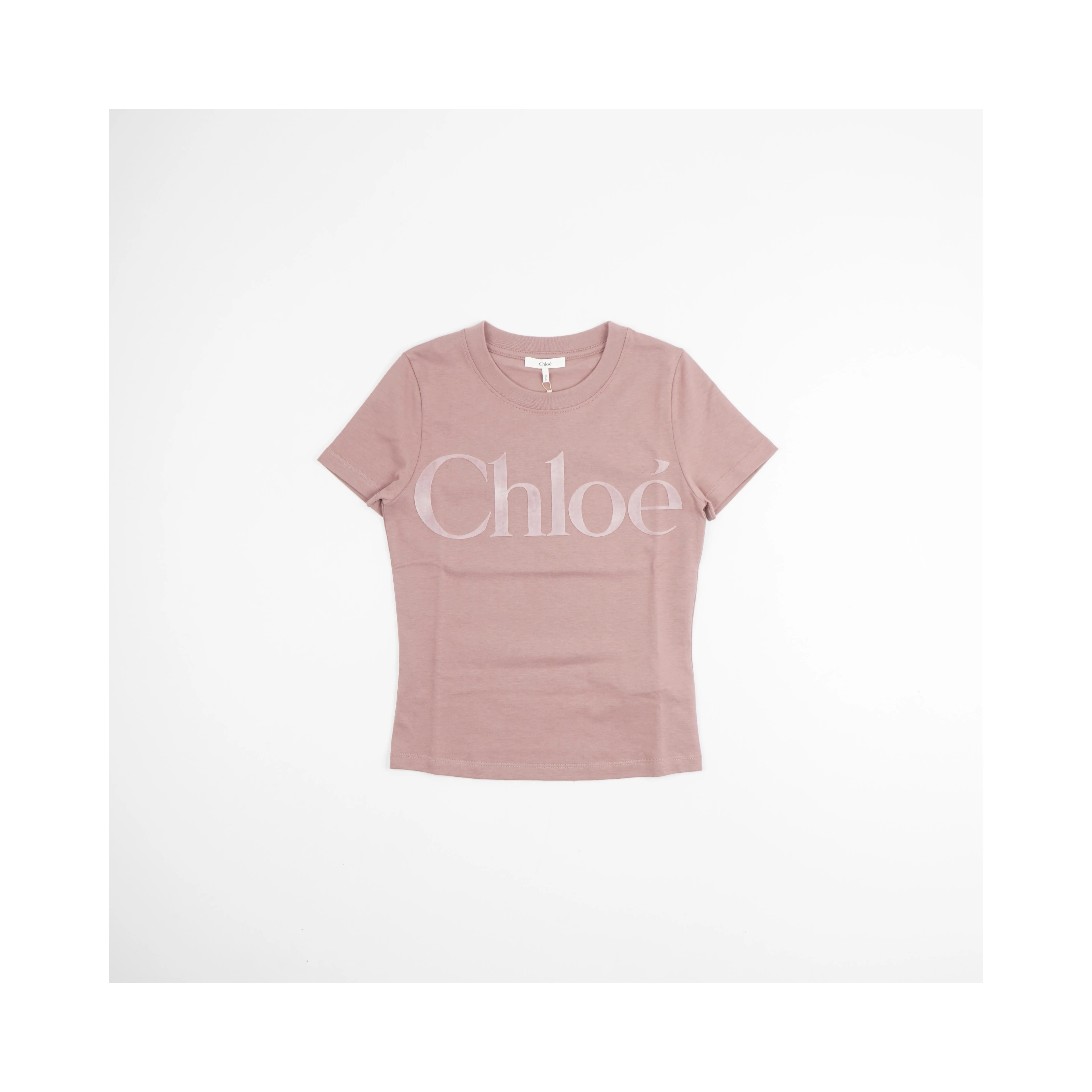 Chloè T-shirts and Polos Pink