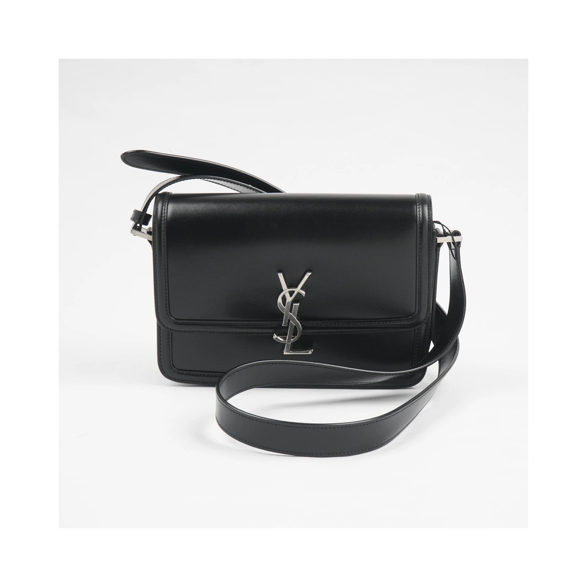 Medium Solferino Messenger Bag In Black