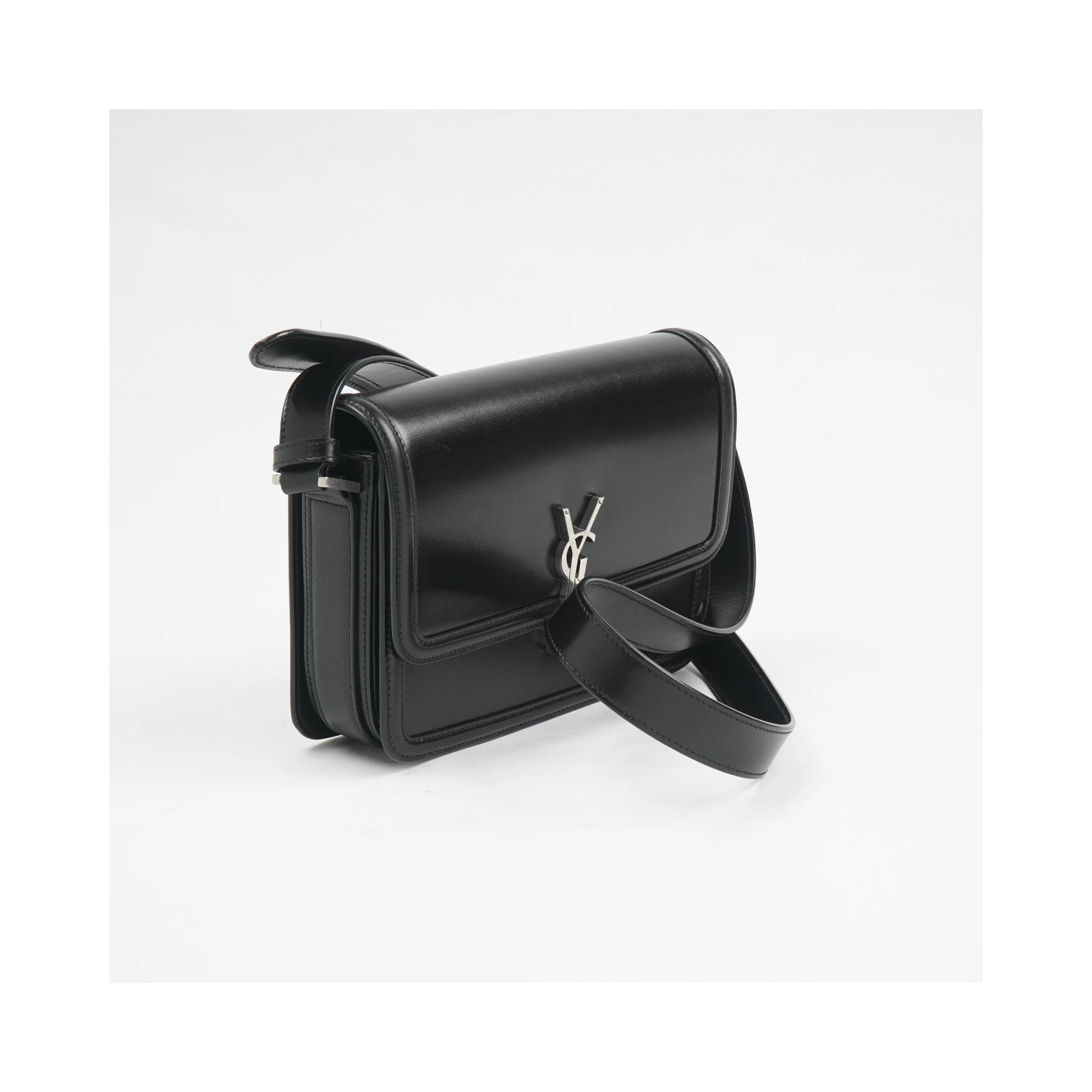 Medium Solferino Messenger Bag In Black