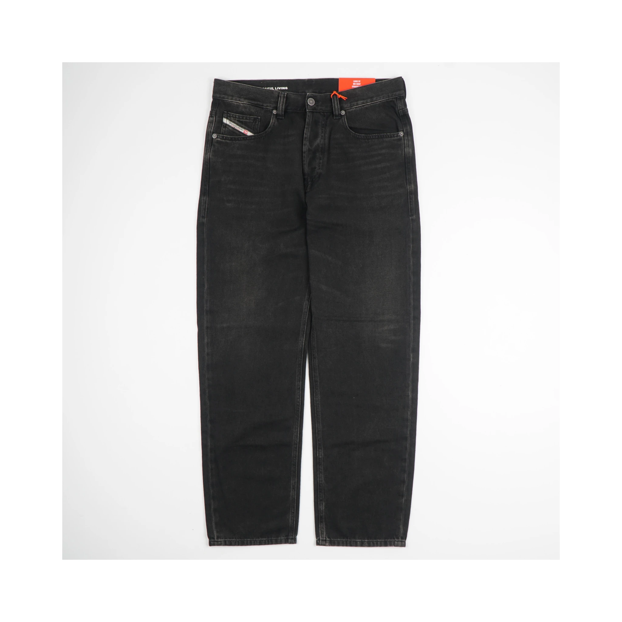 1980 D-eeper Trousers Belt Loops In Black