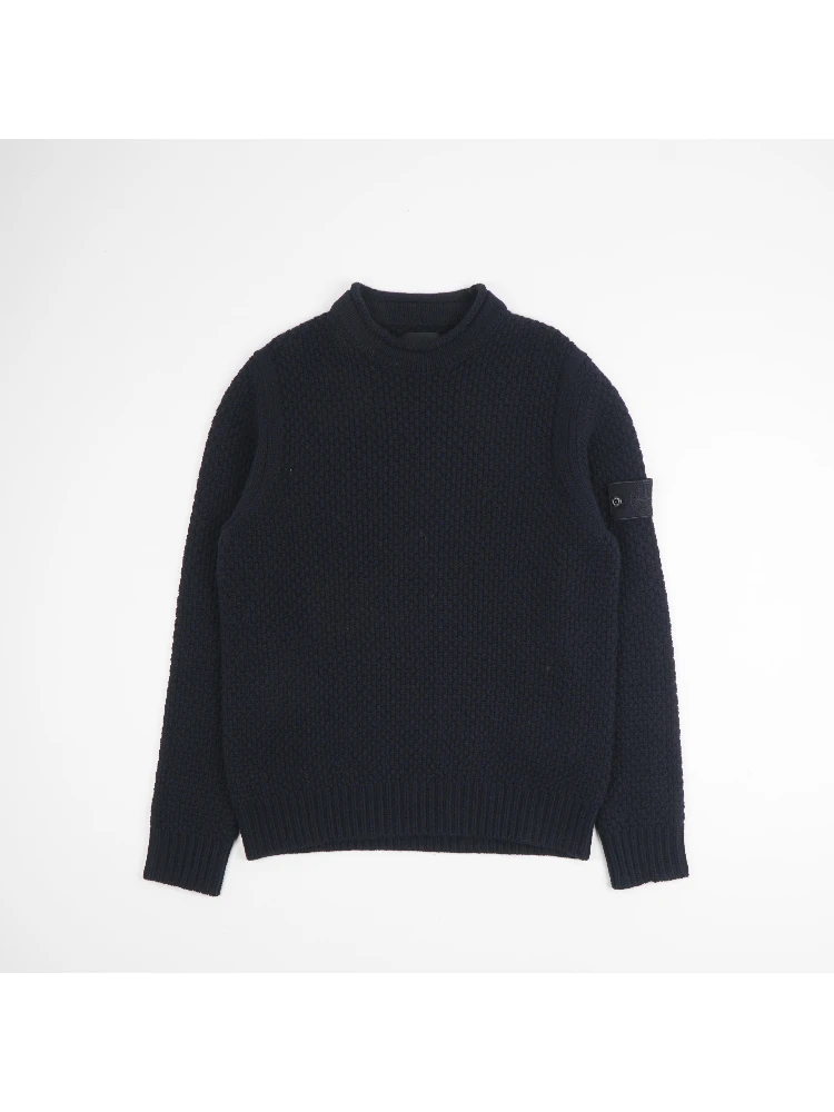 Stone Island Sweaters Blue