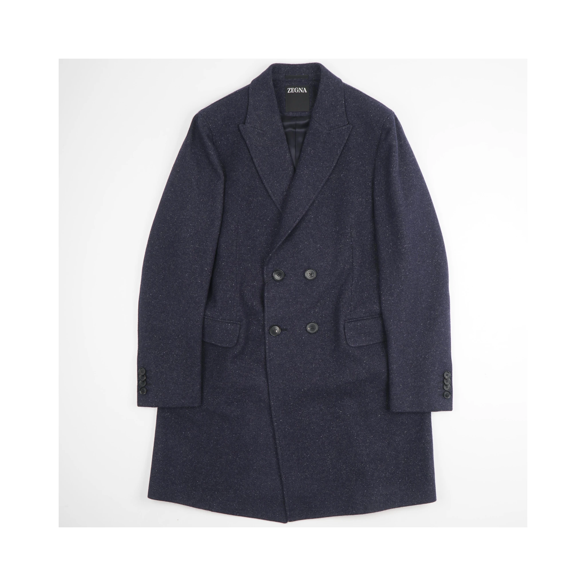 ZEGNA Coats Blue