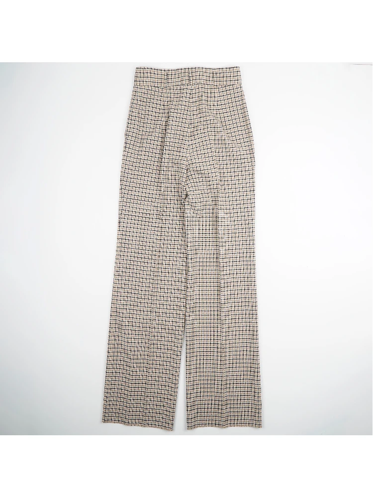 High Waisted Checked Trousers alternative