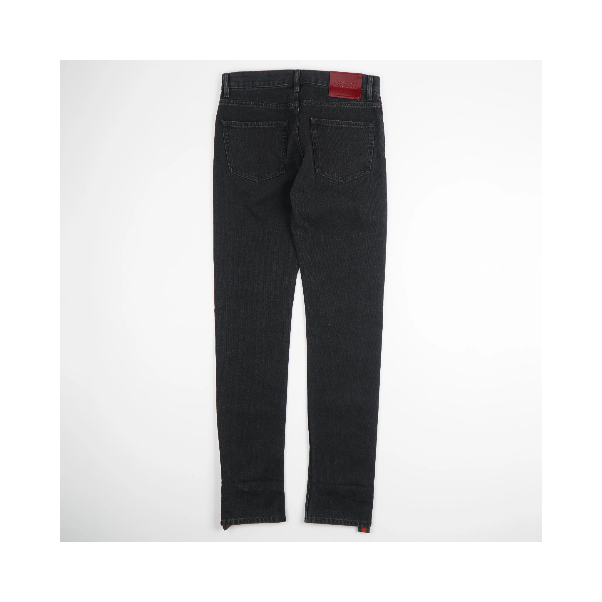 Cropped slim denim pant