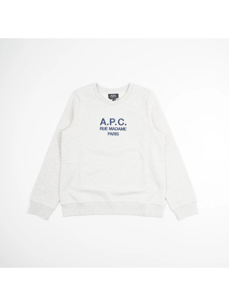 embroidered logo sweatshirt