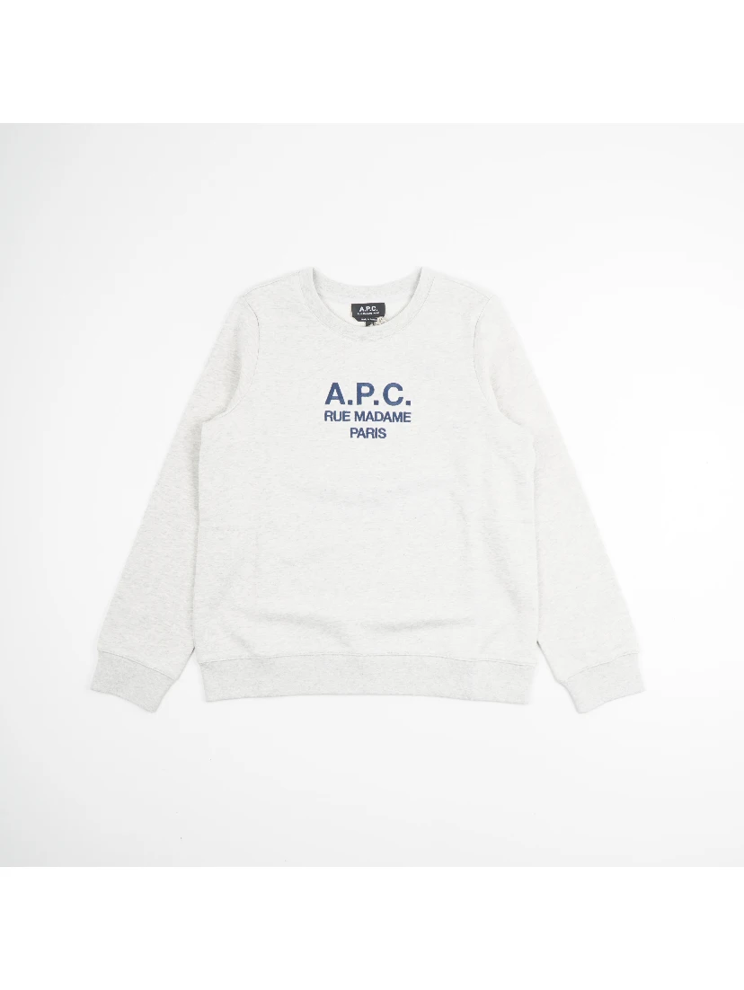 embroidered logo sweatshirt
