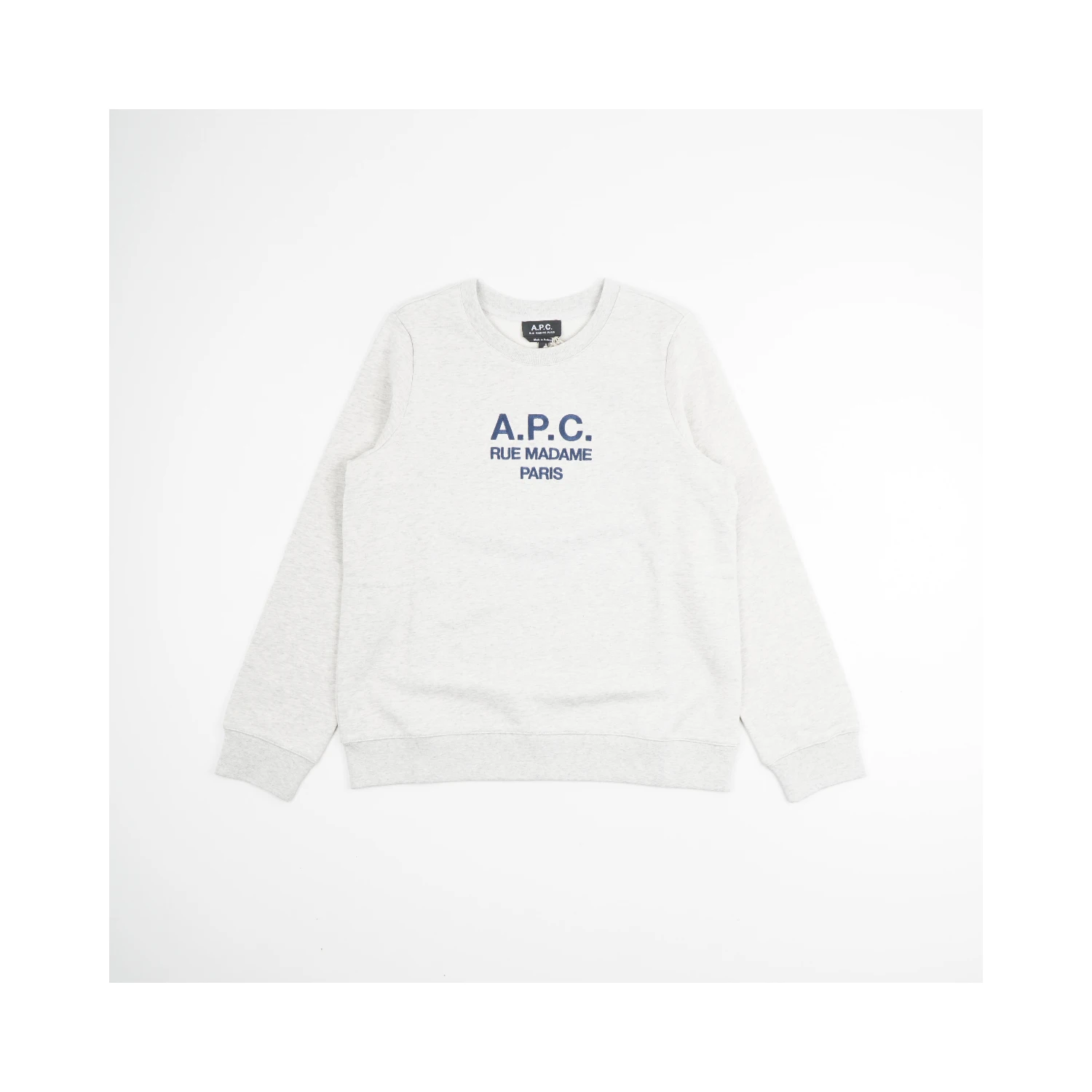 embroidered logo sweatshirt