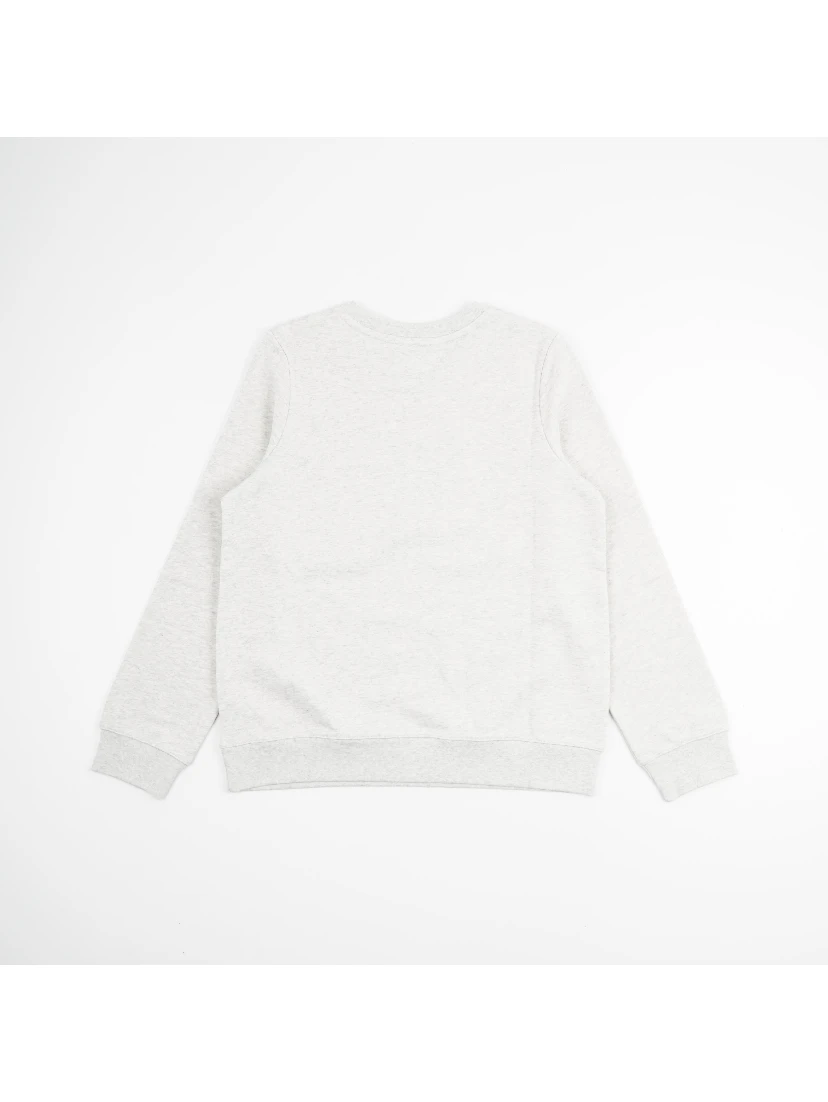 embroidered logo sweatshirt