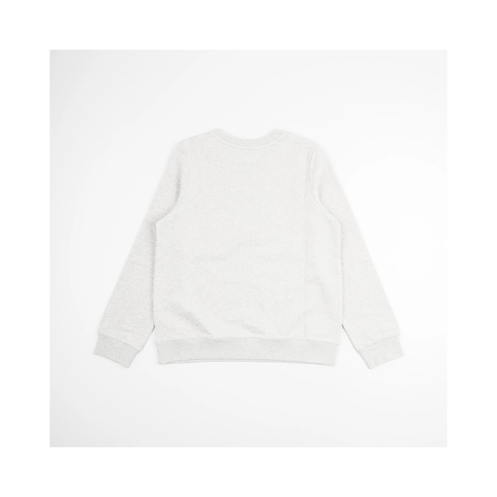 embroidered logo sweatshirt