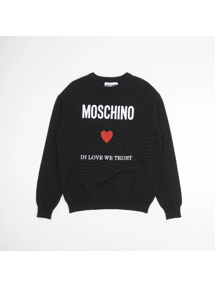 Moschino Sweaters Black