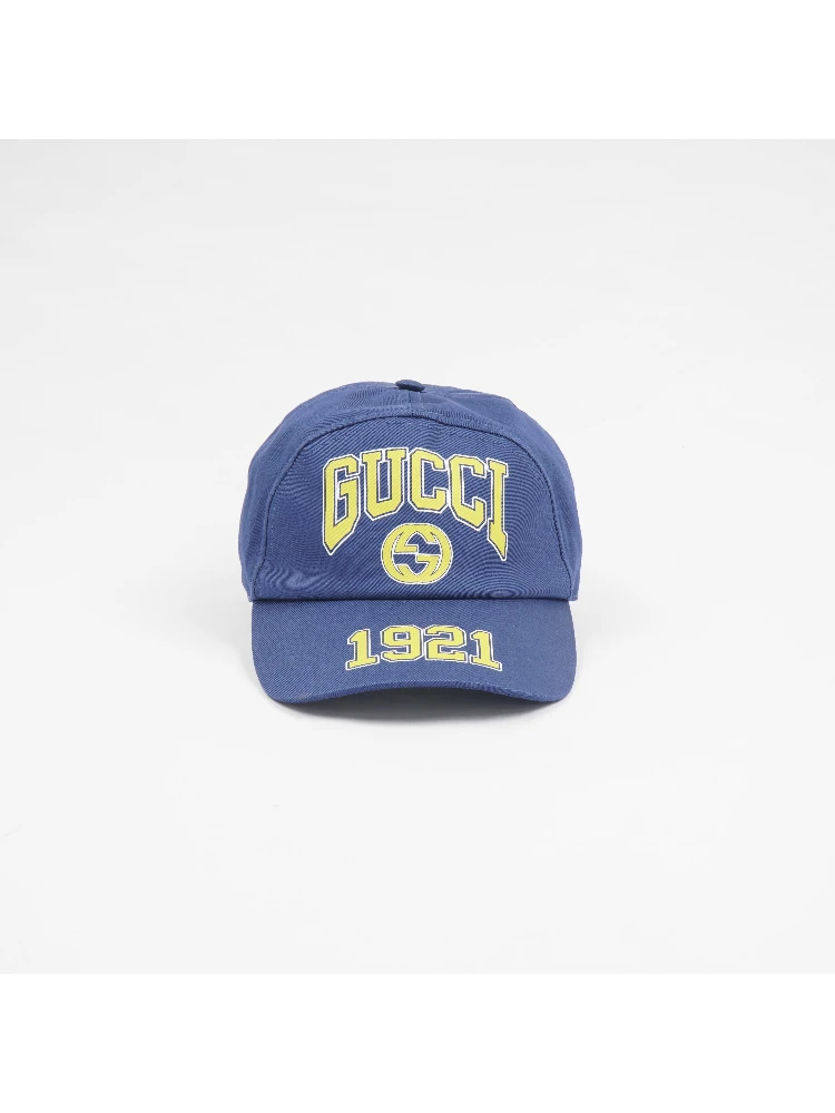 Logo Baseball Cap In Blue