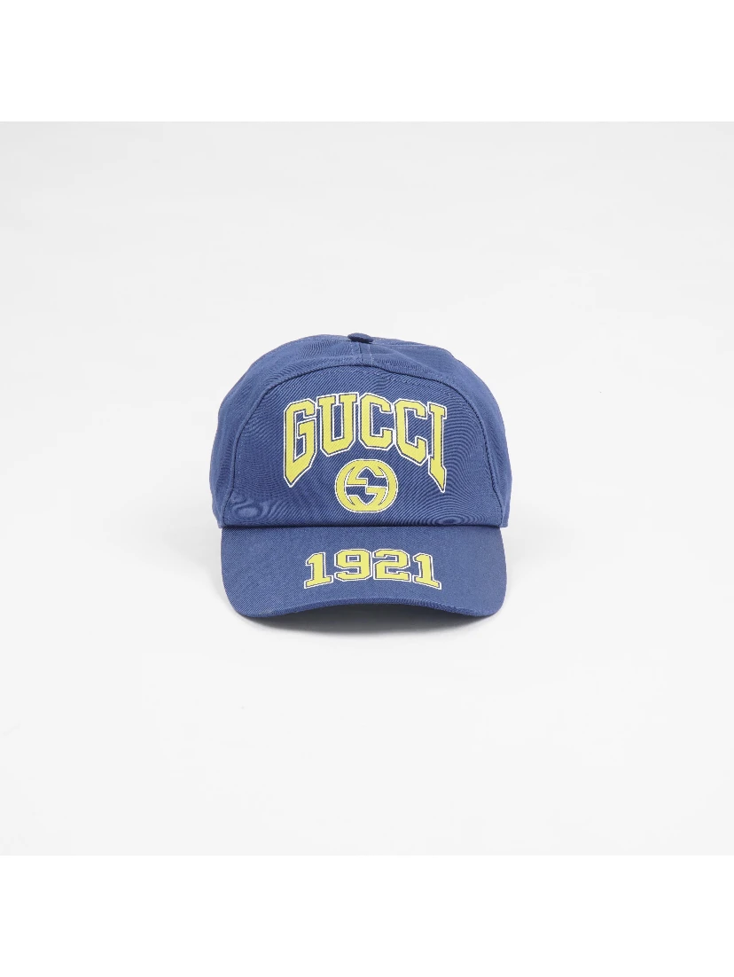 Logo Baseball Cap In Blue