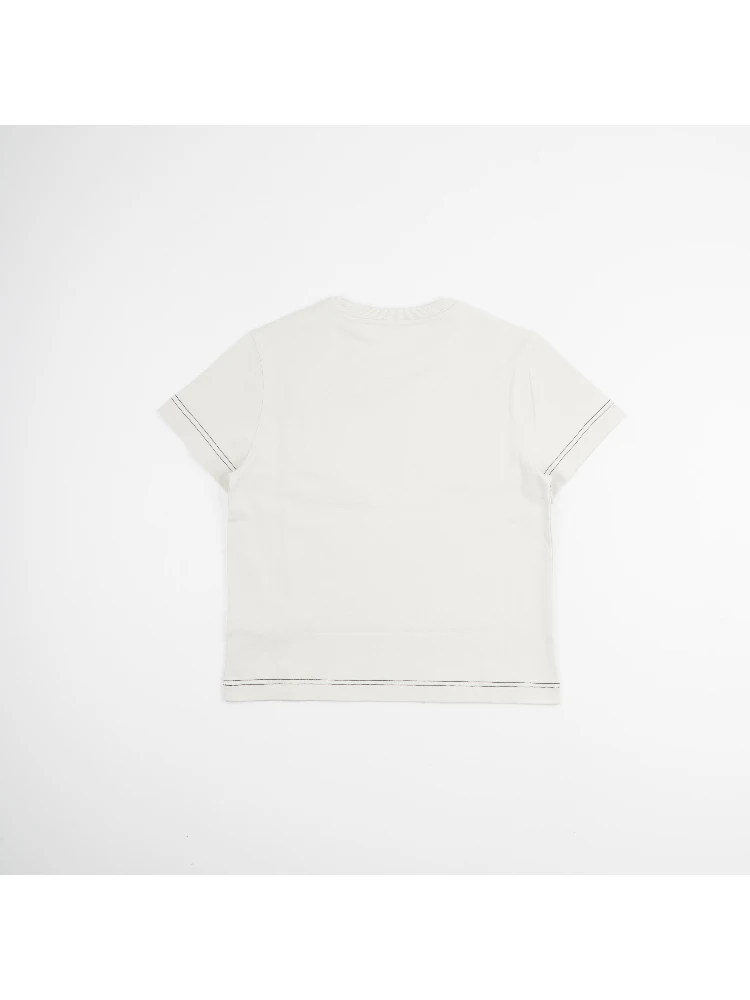 Short-sleeve t-shirt with a cursive logo alternative