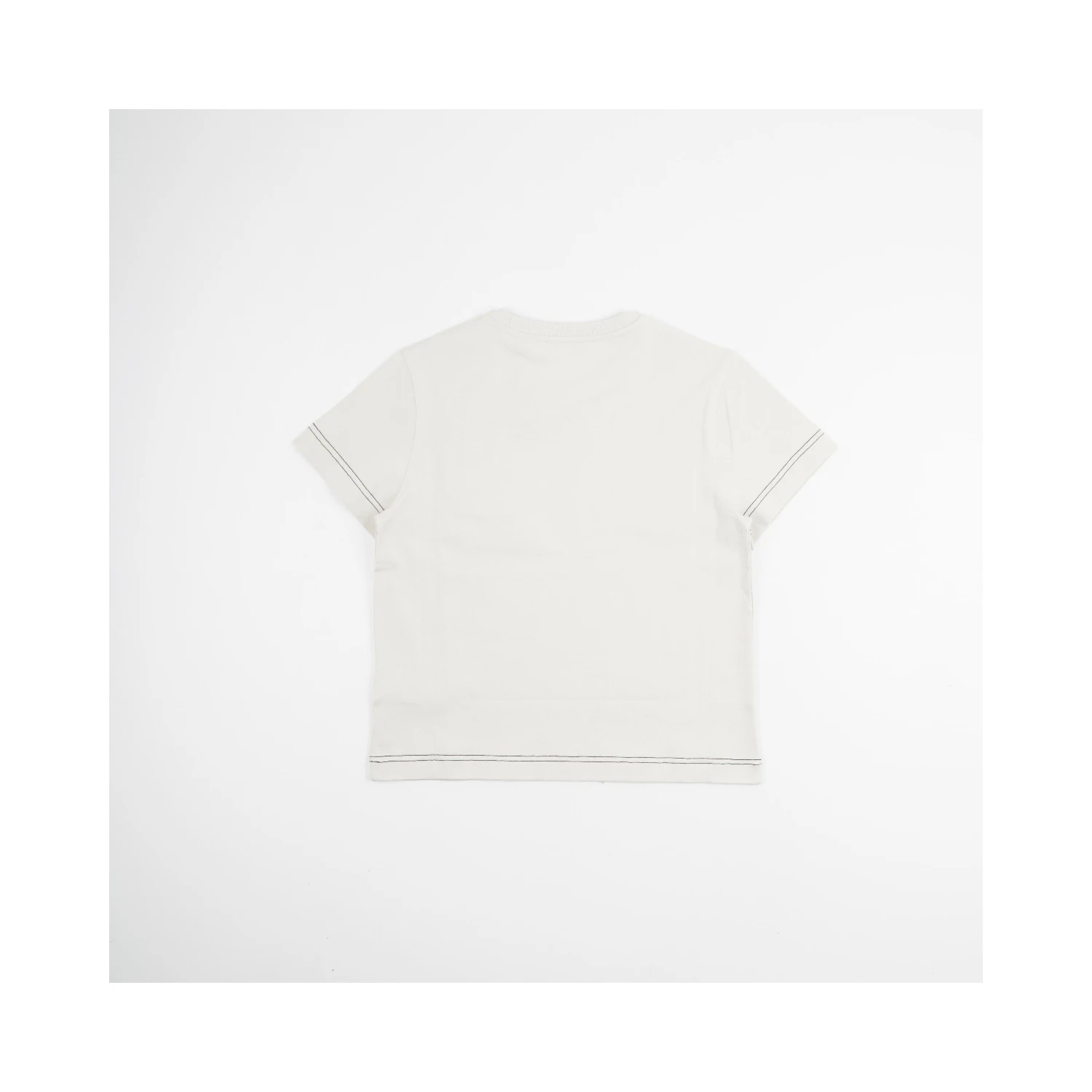 Short-sleeve t-shirt with a cursive logo