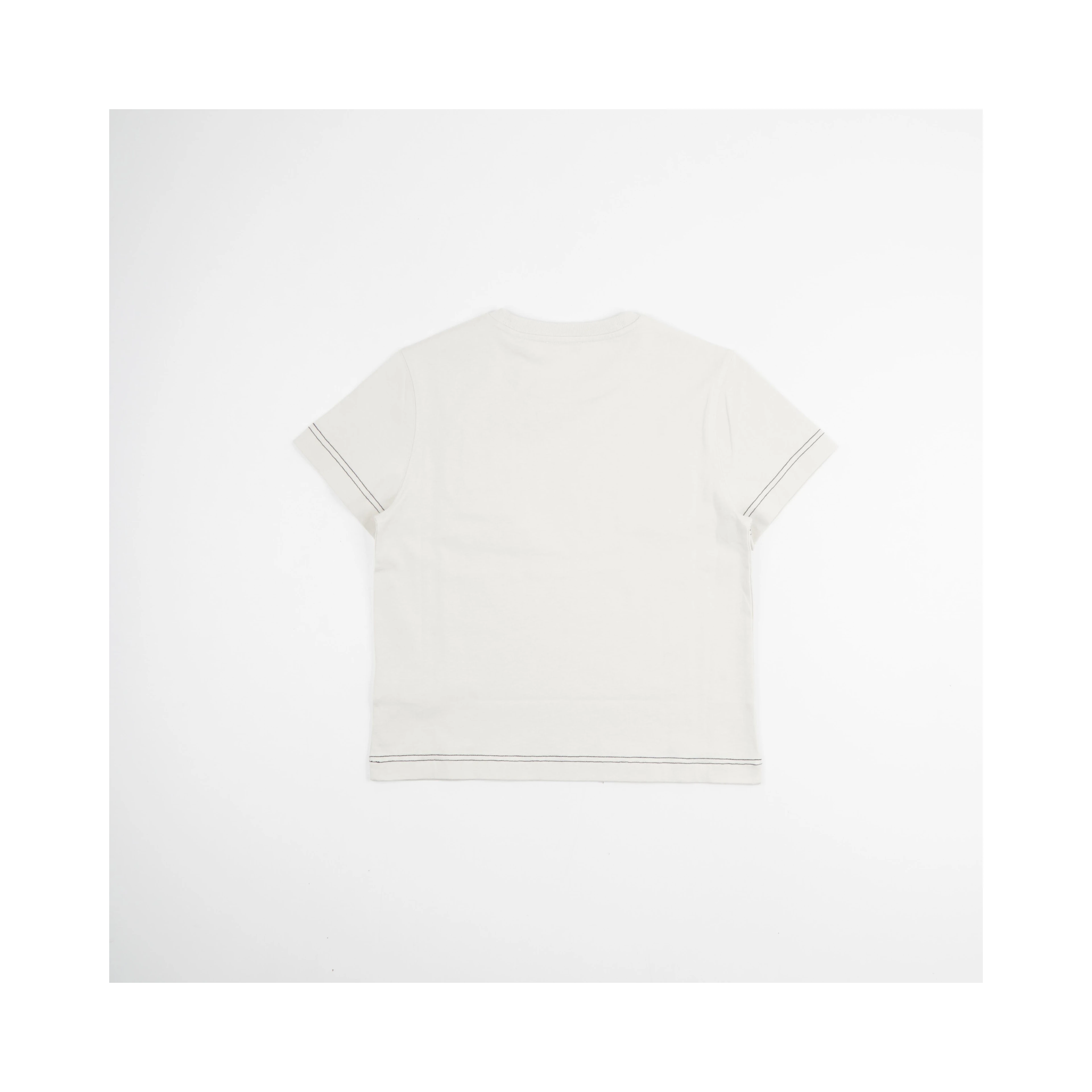Short-sleeve t-shirt with a cursive logo
