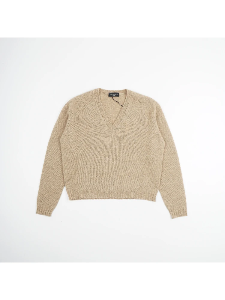 Roberto Collina Sweaters Brown