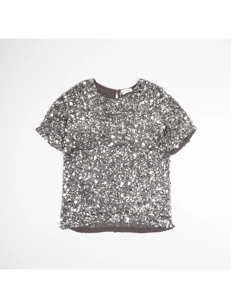 Parosh Shirts Silver
