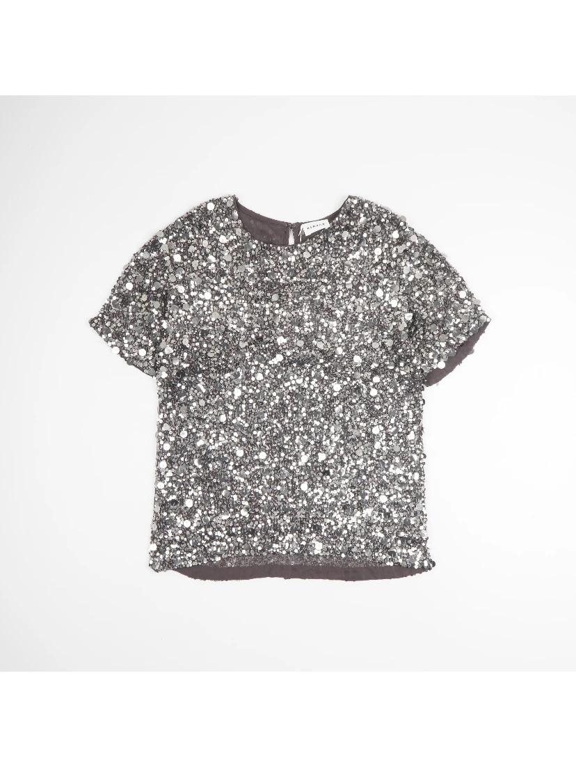 Parosh Shirts Silver