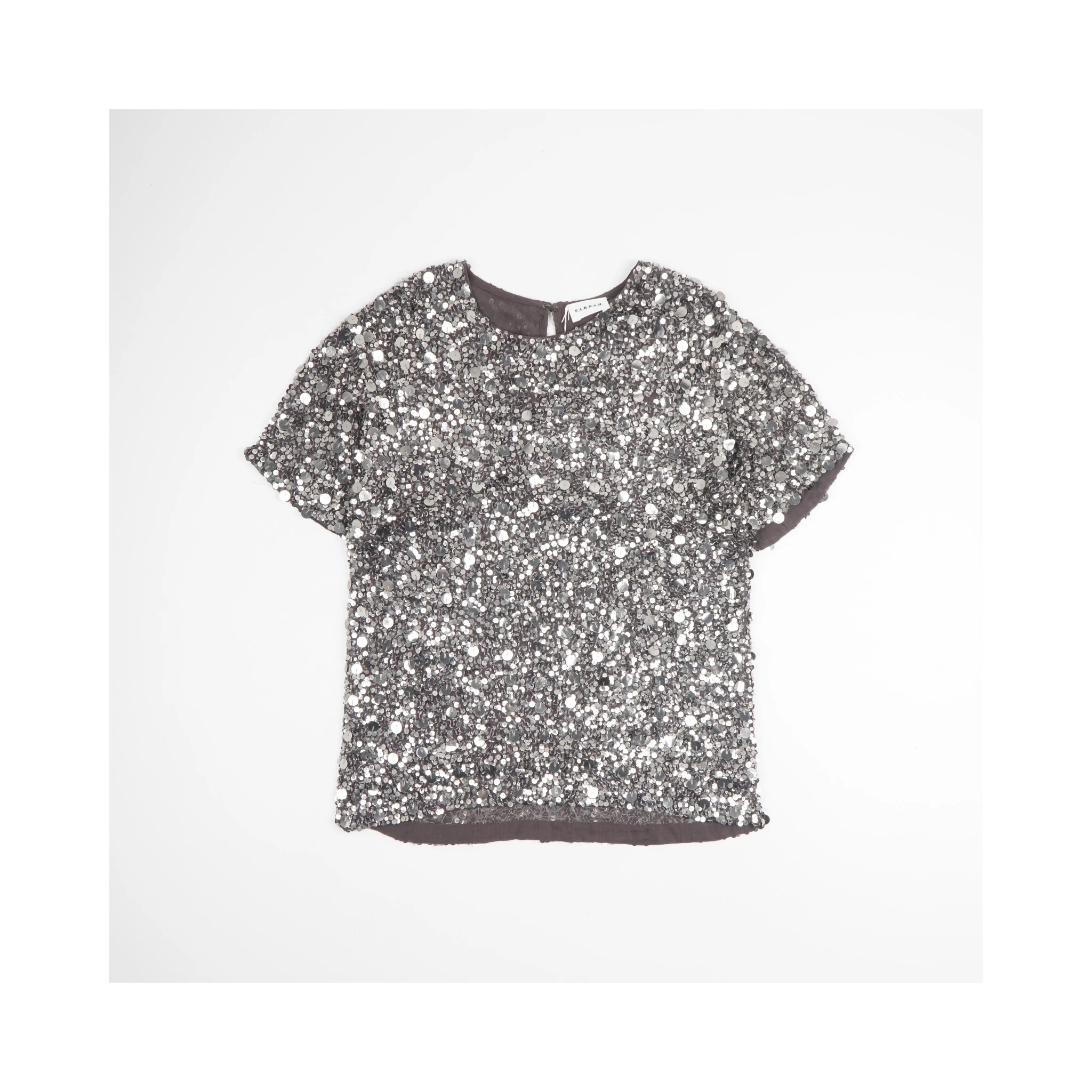 Parosh Shirts Silver
