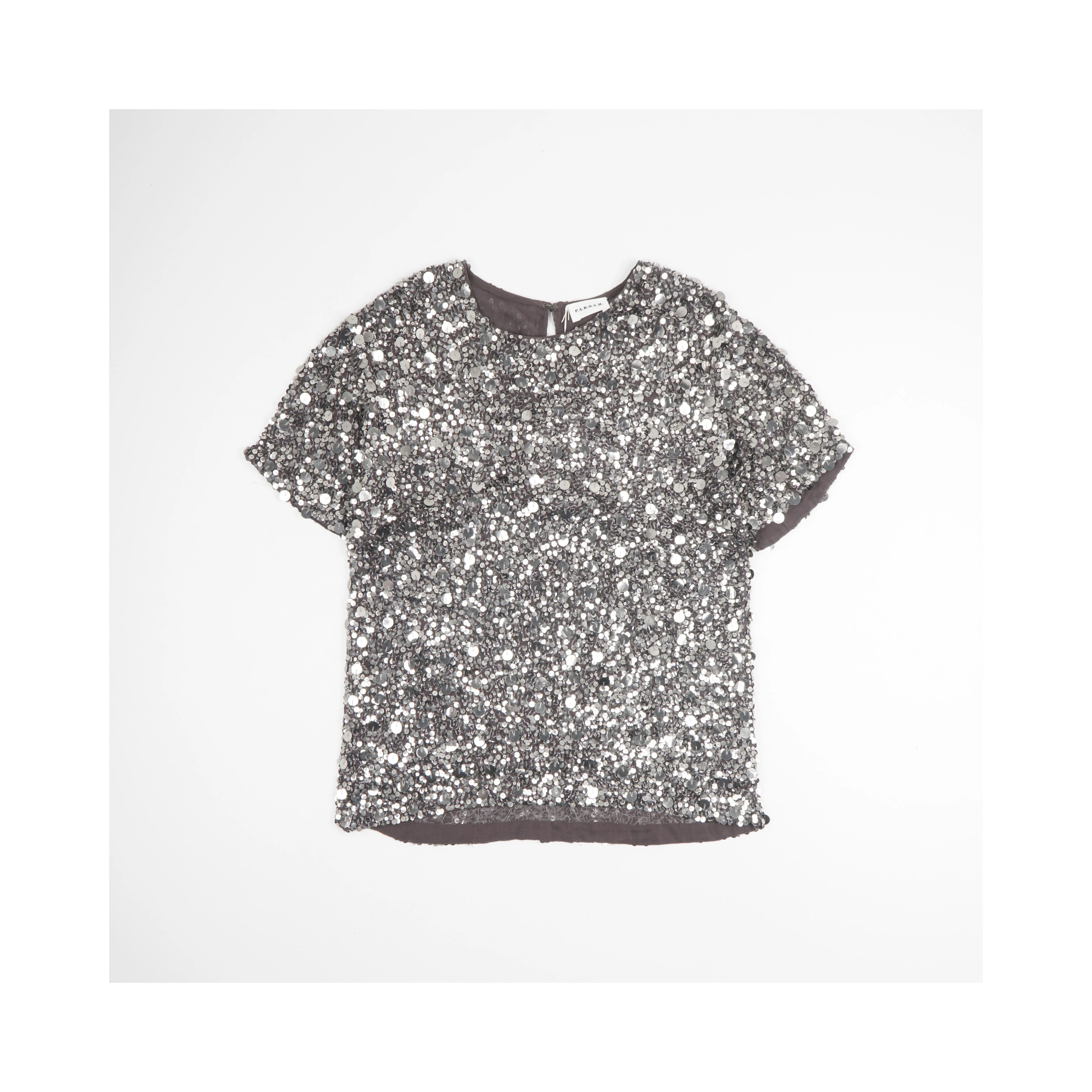 Parosh Shirts Silver