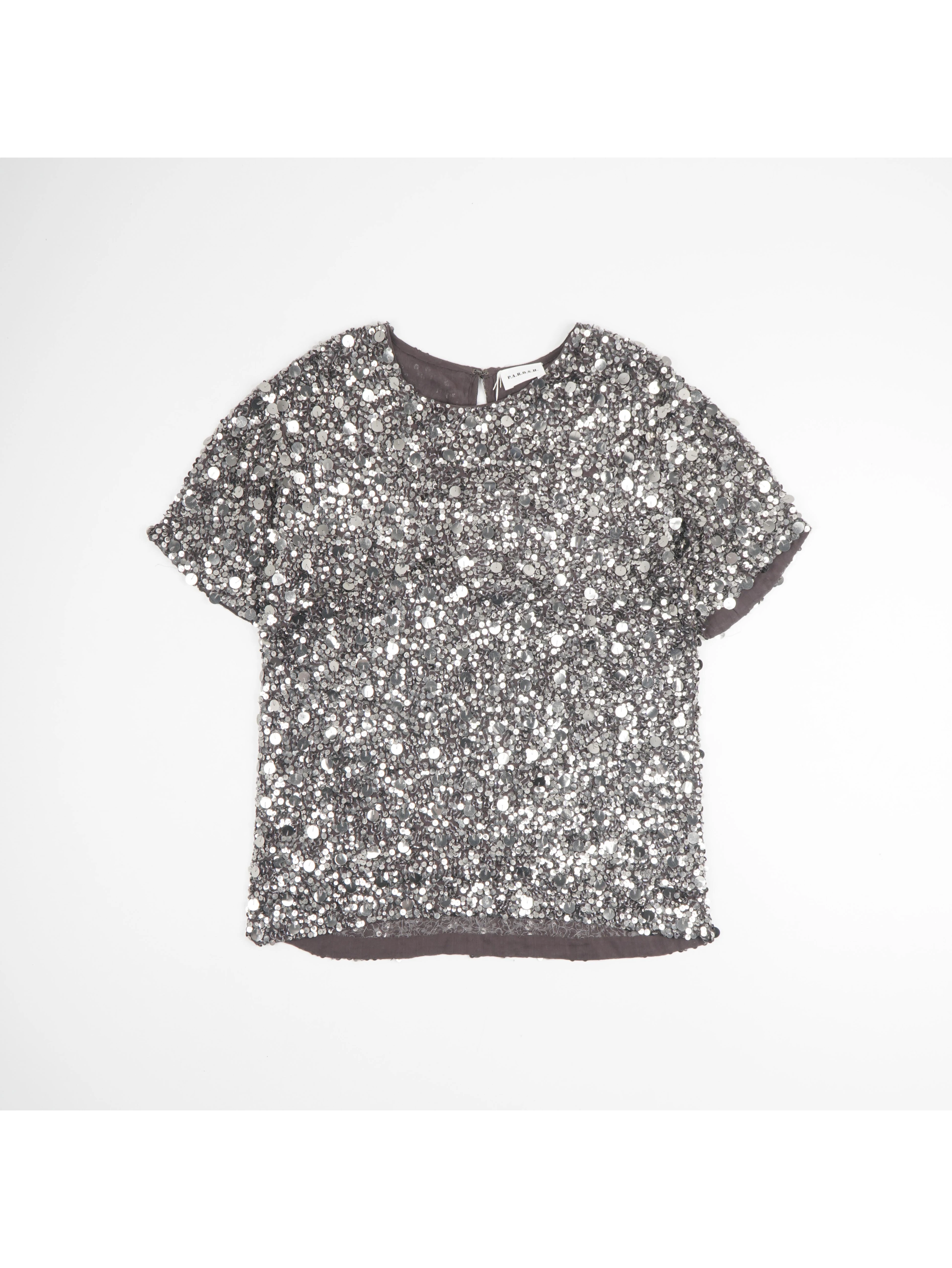 Parosh Shirts Silver