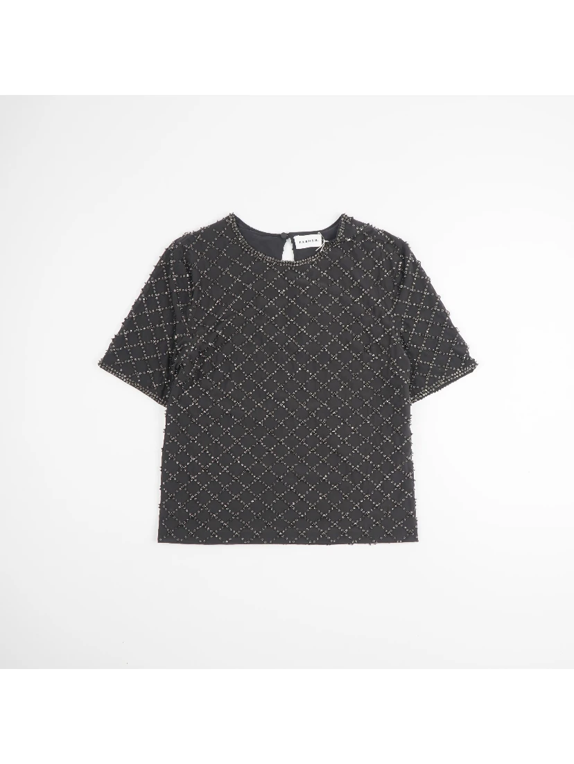 Parosh T-shirts and Polos Grey